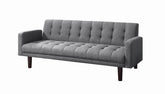 Coaster Sommer Tufted Sofa Bed Grey Model 360150